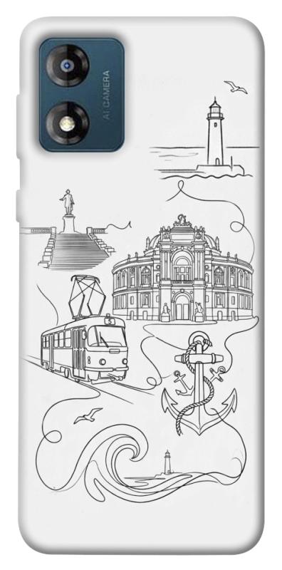 Чехол itsPrint Odesa spirit для Motorola Moto E13, love ukraine, купить оптом с доставкой