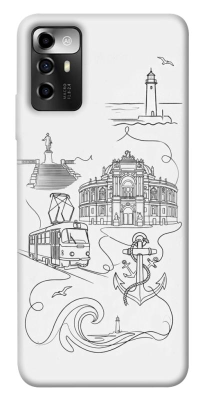 Чохол itsPrint Odesa spirit для ZTE Blade A72, love ukraine, купити оптом з доставкою