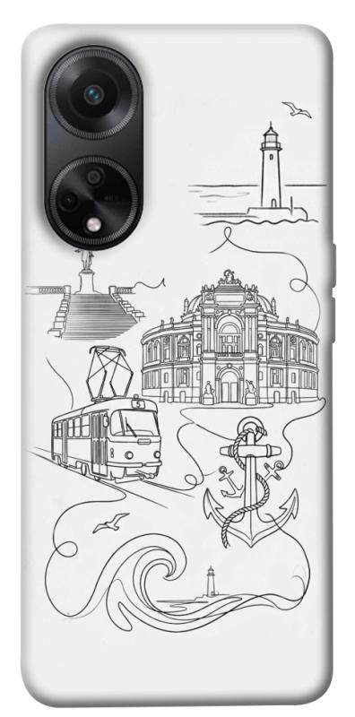 Чохол itsPrint Odesa spirit для Oppo A58 4G, love ukraine, купити оптом з доставкою