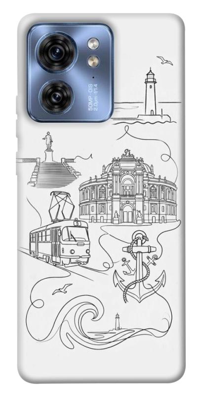 Чохол itsPrint Odesa spirit для Motorola Edge 40, love ukraine, купити оптом з доставкою