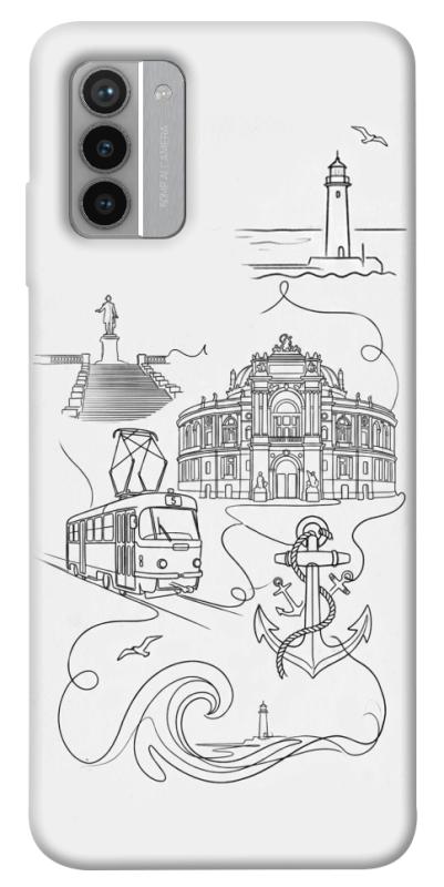 Чехол itsPrint Odesa spirit для Nokia G42, love ukraine, купить оптом с доставкой