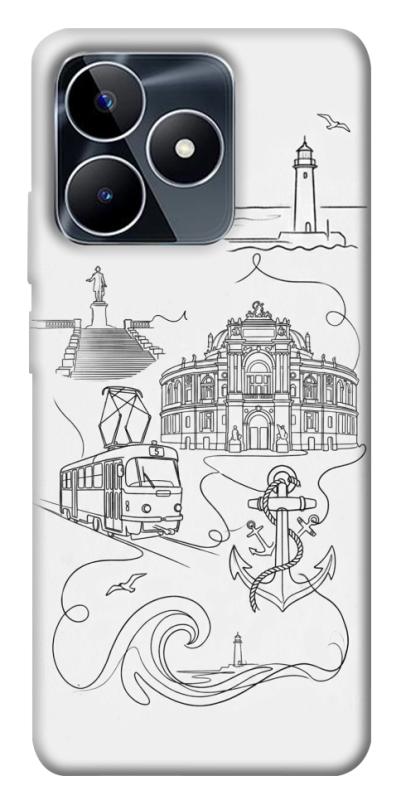 Чохол itsPrint Odesa spirit для Realme C53, love ukraine, купити оптом з доставкою