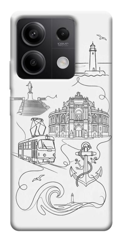 Чехол itsPrint Odesa spirit для Xiaomi Redmi Note 13 5G, love ukraine, купить оптом с доставкой