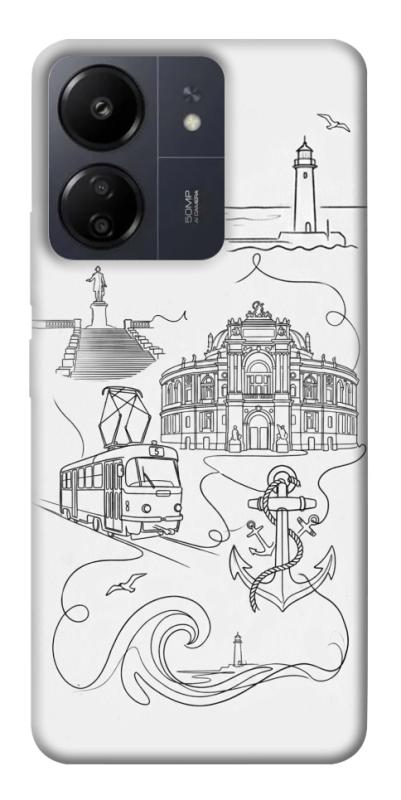 Чохол itsPrint Odesa spirit для Xiaomi Redmi 13C, love ukraine, купити оптом з доставкою