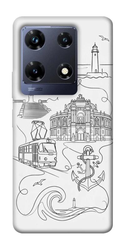 Чохол itsPrint Odesa spirit для Infinix Note 30 Pro, love ukraine, купити оптом з доставкою