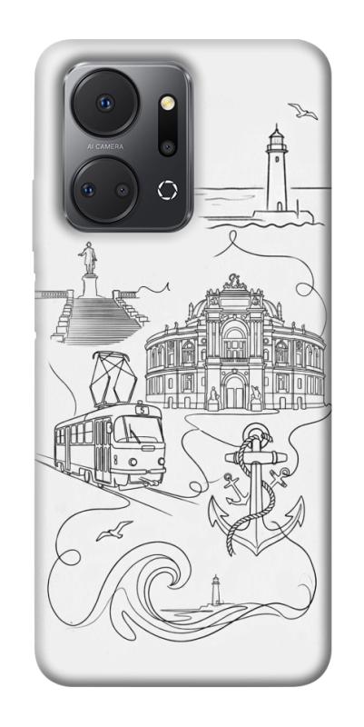 Чехол itsPrint Odesa spirit для Huawei Honor X7a, love ukraine, купить оптом с доставкой