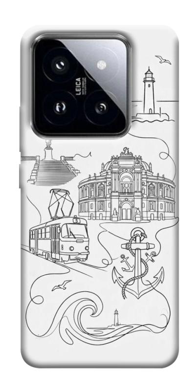 Чохол itsPrint Odesa spirit для Xiaomi 14 Pro, love ukraine, купити оптом з доставкою