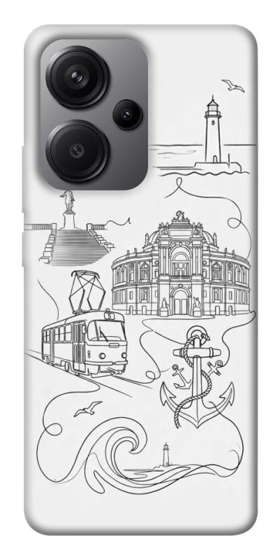 Чохол itsPrint Odesa spirit для Xiaomi Redmi Note 13 Pro+, love ukraine, купити оптом з доставкою