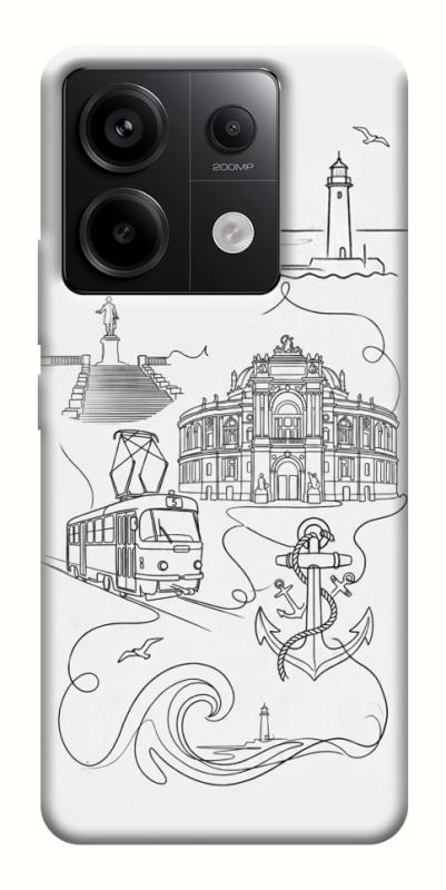 Чехол itsPrint Odesa spirit для Xiaomi Redmi Note 13 Pro 4G, love ukraine, купить оптом с доставкой