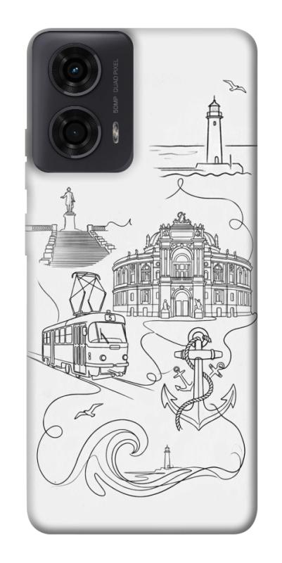 Чехол itsPrint Odesa spirit для Motorola Moto G24, love ukraine, купить оптом с доставкой