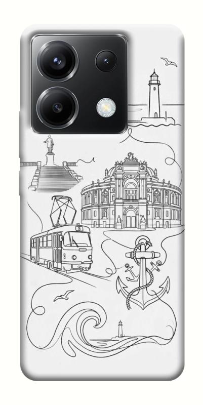 Чохол itsPrint Odesa spirit для Xiaomi Poco X6, love ukraine, купити оптом з доставкою