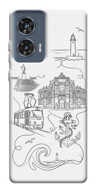 Чехол itsPrint Odesa spirit для Motorola Edge 50 Fusion, love ukraine, купить оптом с доставкой