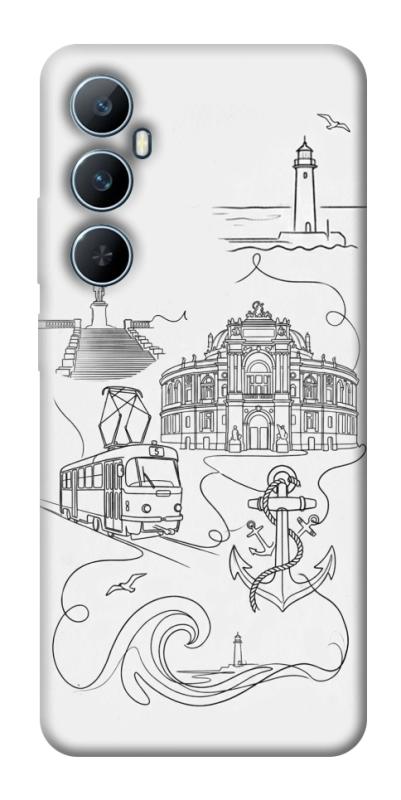 Чехол itsPrint Odesa spirit для Realme C65 4G, love ukraine, купить оптом с доставкой