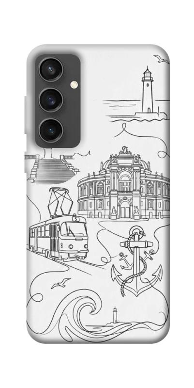 Чохол itsPrint Odesa spirit для Samsung Galaxy S24 FE, love ukraine, купити оптом з доставкою