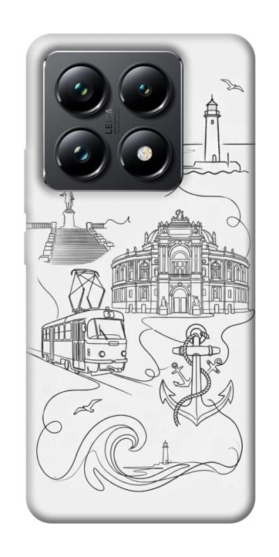 Чохол itsPrint Odesa spirit для Xiaomi 14T Pro, love ukraine, купити оптом з доставкою