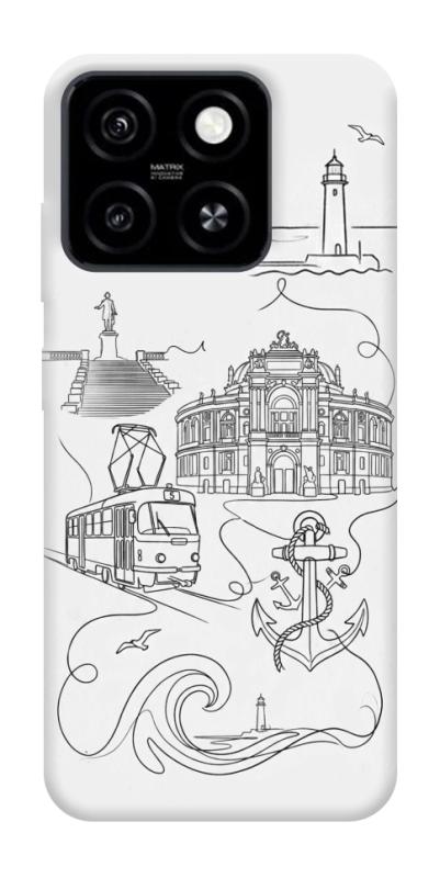 Чехол itsPrint Odesa spirit для ZTE Blade A55 4G, love ukraine, купить оптом с доставкой