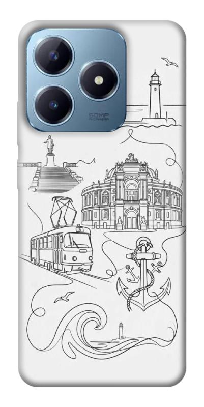Чохол itsPrint Odesa spirit для Realme C63 4G, love ukraine, купити оптом з доставкою