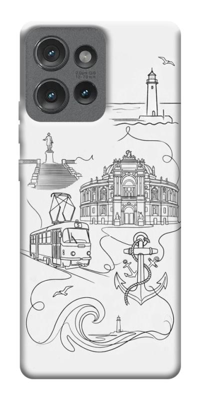 Чохол itsPrint Odesa spirit для Motorola Edge 50, love ukraine, купити оптом з доставкою