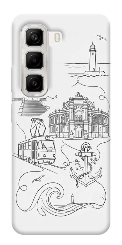 Чехол itsPrint Odesa spirit для Infinix Hot 50 4G, love ukraine, купить оптом с доставкой