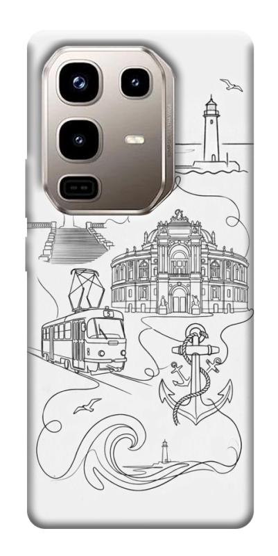 Чехол itsPrint Odesa spirit для Infinix Note 50 Pro 4G, love ukraine, купить оптом с доставкой