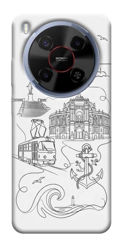 Чохол itsPrint Odesa spirit для ZTE Nubia V70 Max, love ukraine, купити оптом з доставкою