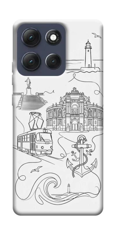 Чохол itsPrint Odesa spirit для Motorola Moto G86 Power, love ukraine, купити оптом з доставкою