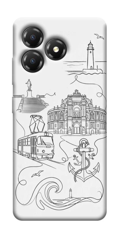 Чохол itsPrint Odesa spirit для ZTE Blade A36, love ukraine, купити оптом з доставкою