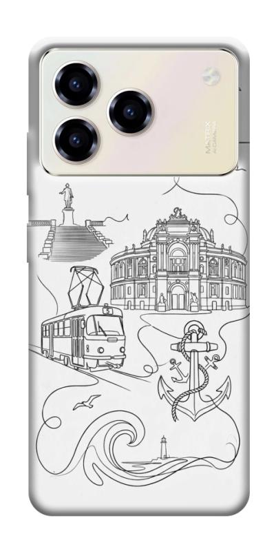Чохол itsPrint Odesa spirit для ZTE Blade A76, love ukraine, купити оптом з доставкою
