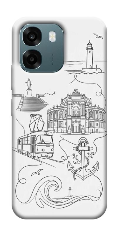 Чехол itsPrint Odesa spirit для Oppo A6, love ukraine, купить оптом с доставкой