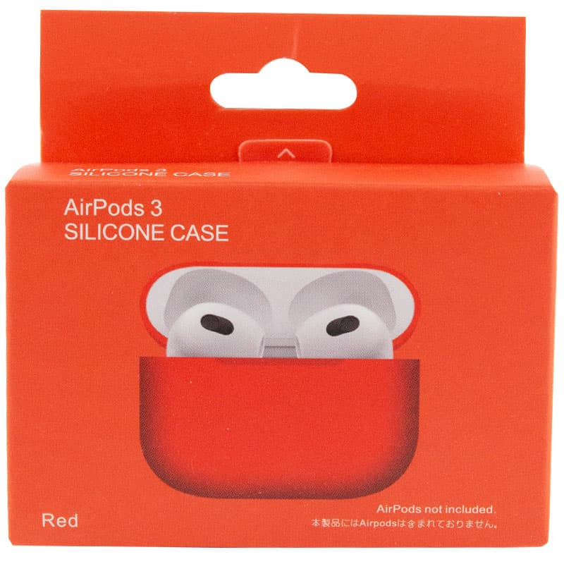 Силиконовый футляр для наушников AirPods 3 на картинке №3