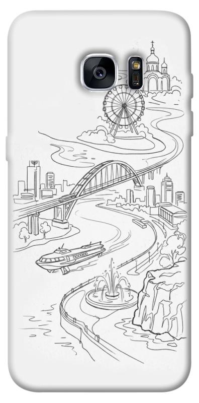 Чохол itsPrint Dnipro spirit для Samsung G935F Galaxy S7 Edge, love ukraine, купити оптом з доставкою