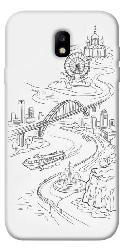 Чохол itsPrint Dnipro spirit для Samsung J730 Galaxy J7 (2017), love ukraine, купити оптом з доставкою