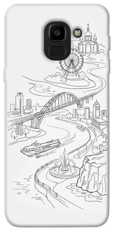 Чехол itsPrint Dnipro spirit для Samsung J600F Galaxy J6 (2018), love ukraine, купить оптом с доставкой