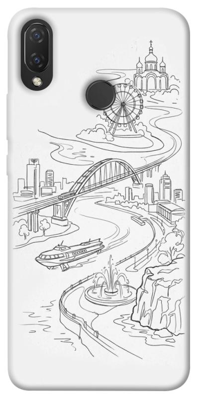 Чохол itsPrint Dnipro spirit для Huawei P Smart+ (nova 3i), love ukraine, купити оптом з доставкою