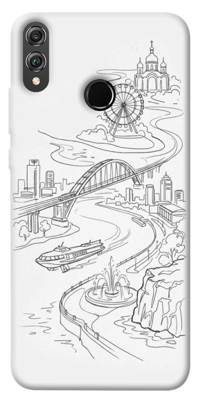 Чехол itsPrint Dnipro spirit для Huawei Honor 8X, love ukraine, купить оптом с доставкой