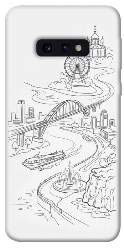 Чохол itsPrint Dnipro spirit для Samsung Galaxy S10e, love ukraine, купити оптом з доставкою
