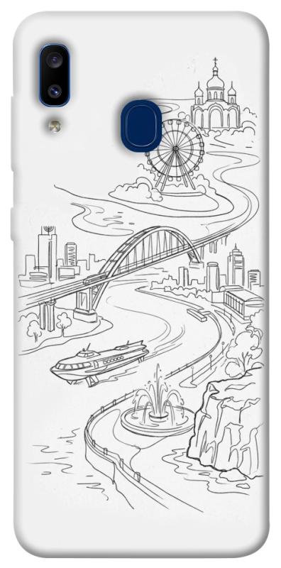 Чехол itsPrint Dnipro spirit для Samsung Galaxy A20 / A30, love ukraine, купить оптом с доставкой