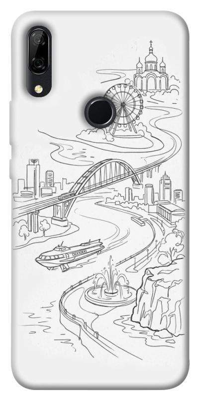 Чехол itsPrint Dnipro spirit для Huawei P Smart Z, love ukraine, купить оптом с доставкой