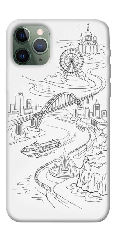 Чохол itsPrint Dnipro spirit для Apple iPhone 11 Pro (5.8"), love ukraine, купити оптом з доставкою