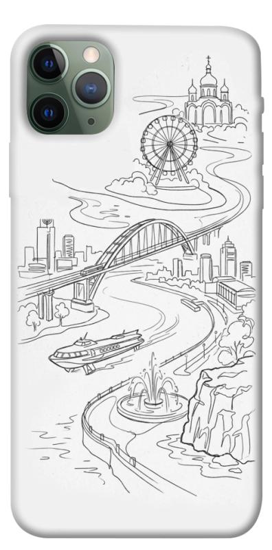 Чохол itsPrint Dnipro spirit для Apple iPhone 11 Pro Max (6.5"), love ukraine, купити оптом з доставкою