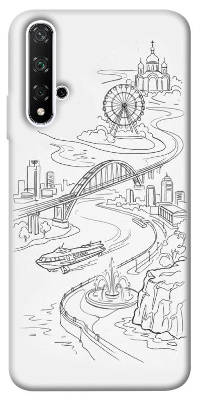 Чехол itsPrint Dnipro spirit для Huawei Honor 20 / Nova 5T, love ukraine, купить оптом с доставкой
