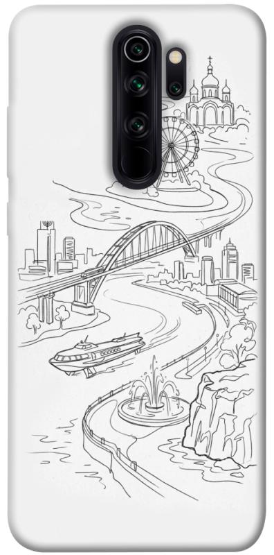 Чохол itsPrint Dnipro spirit для Xiaomi Redmi Note 8 Pro, love ukraine, купити оптом з доставкою