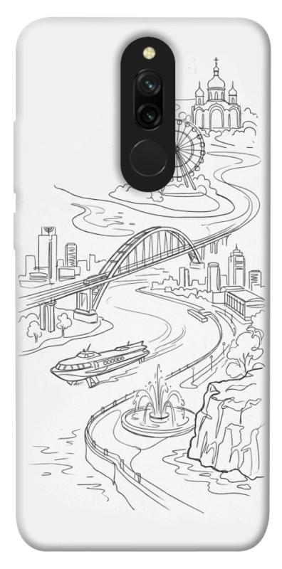 Чохол itsPrint Dnipro spirit для Xiaomi Redmi 8, love ukraine, купити оптом з доставкою
