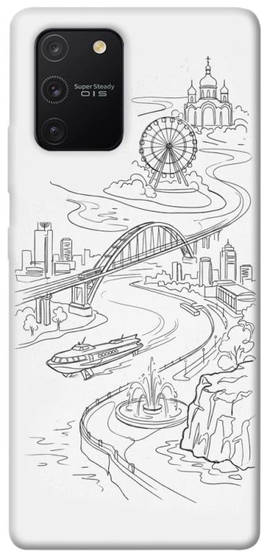 Чохол itsPrint Dnipro spirit для Samsung Galaxy S10 Lite, love ukraine, купити оптом з доставкою