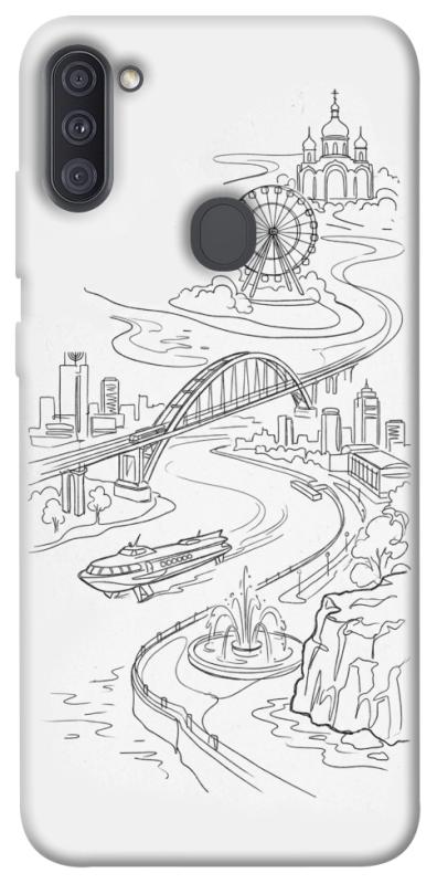 Чохол itsPrint Dnipro spirit для Samsung Galaxy A11, love ukraine, купити оптом з доставкою