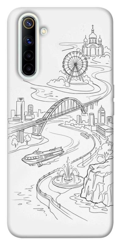 Чохол itsPrint Dnipro spirit для Realme 6, love ukraine, купити оптом з доставкою