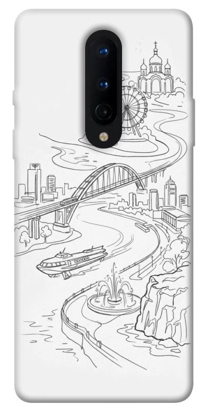 Чохол itsPrint Dnipro spirit для OnePlus 8, love ukraine, купити оптом з доставкою