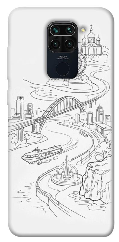 Чохол itsPrint Dnipro spirit для Xiaomi Redmi Note 9 / Redmi 10X, love ukraine, купити оптом з доставкою