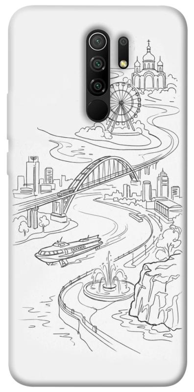 Чохол itsPrint Dnipro spirit для Xiaomi Redmi 9, love ukraine, купити оптом з доставкою
