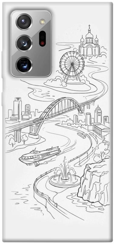Чехол itsPrint Dnipro spirit для Samsung Galaxy Note 20 Ultra, love ukraine, купить оптом с доставкой